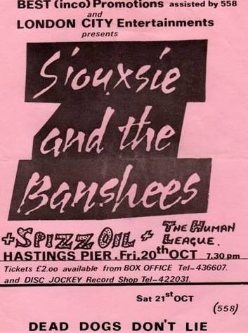 hastings pier - siouxsie